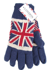 UNION JACK WARM KNITED GLOVES